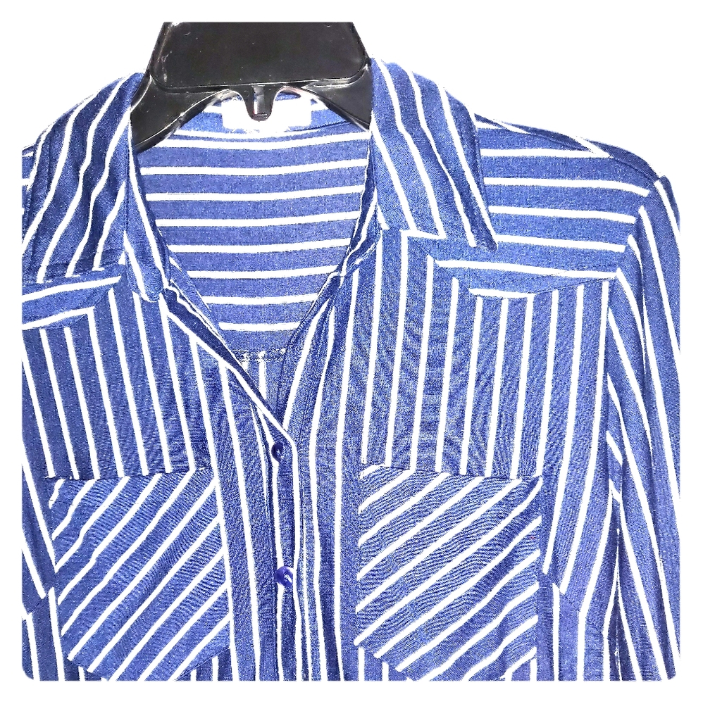 A'gaci pinstripe shirt dress